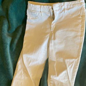 Size 8/29R Mossimo White  Skinny Jean Capris